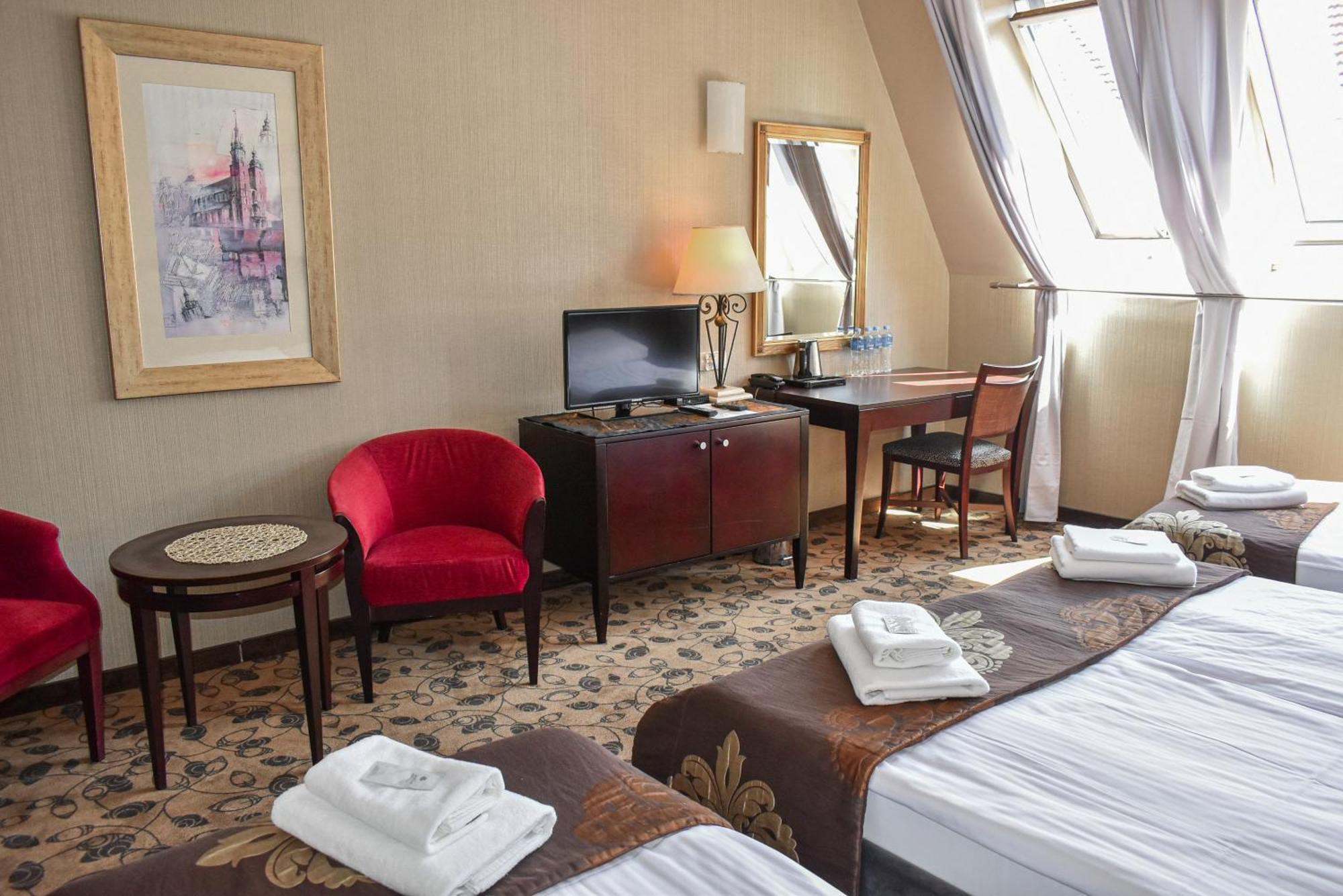 Aparthotel Great Polonia Kraków Kazimierz Habitación foto